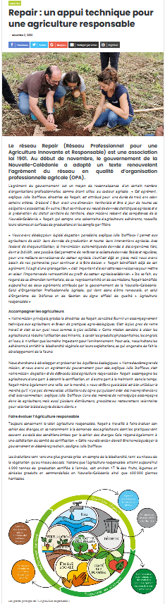 repair+agriculture+responsable+nouvelle+caledonie+AR+certification+label+certification+produits+locaux+environnement